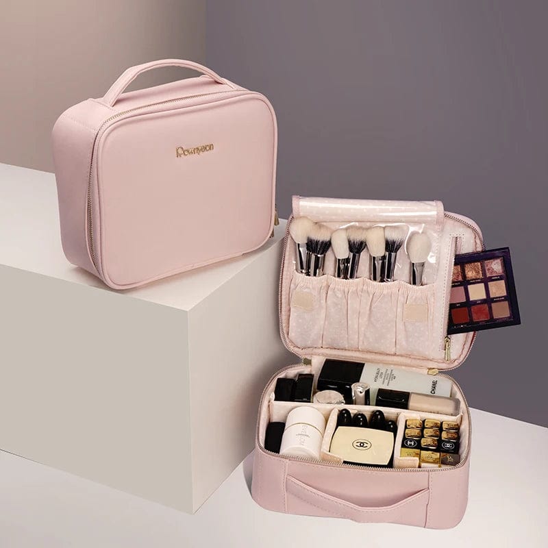 Vanity Souple avec Compartiment Rose
