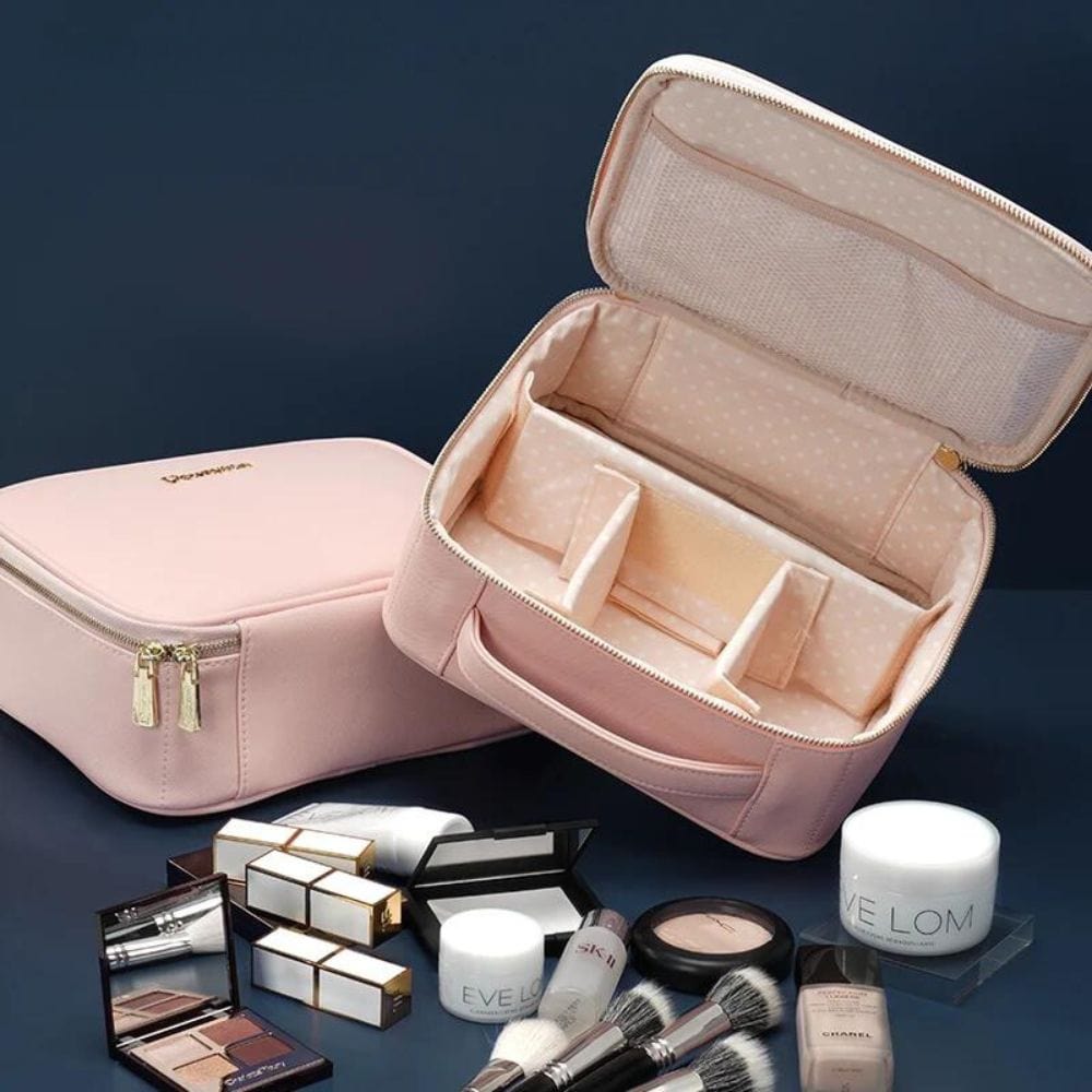 Vanity Souple avec Compartiment Rose