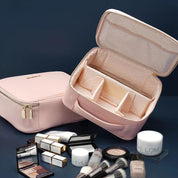 Vanity Souple avec Compartiment Rose