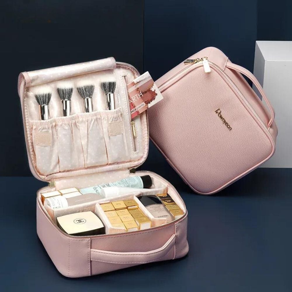 Vanity Souple avec Compartiment Rose